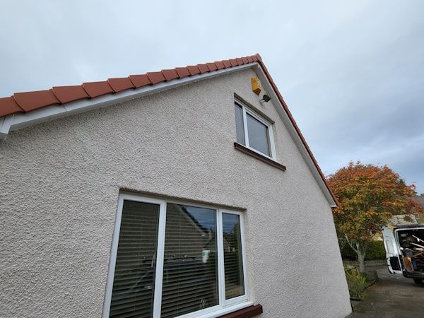 Dry Verge And uPVC Roof Line Install